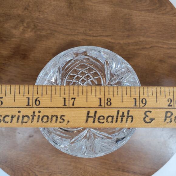 Vintage Shannon Crystal Irish Wine Glasses Goblets Set of 6 Diamond Starburst - Picture 11 of 16